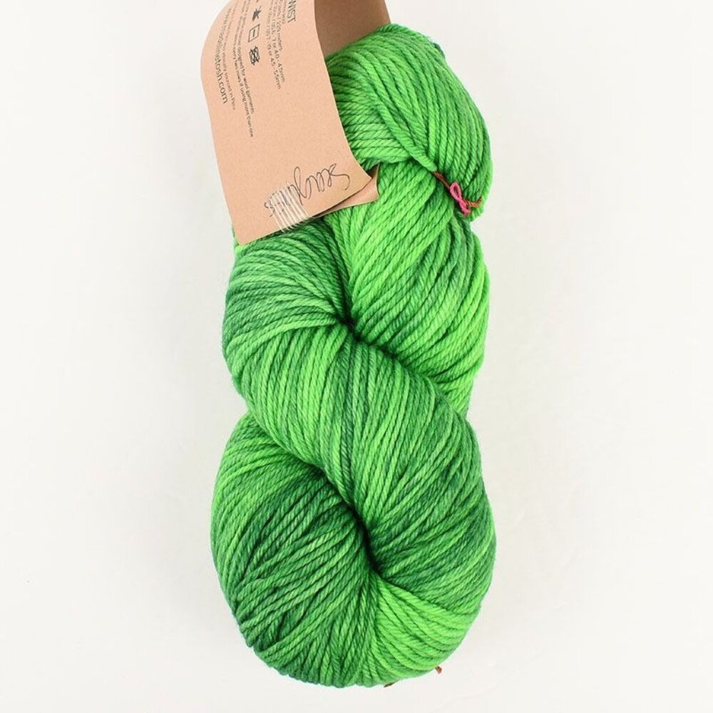 MadelineTosh DK Twist Yarn Merino Wool 250 Yards Hand-Dyed Seaglass Green
